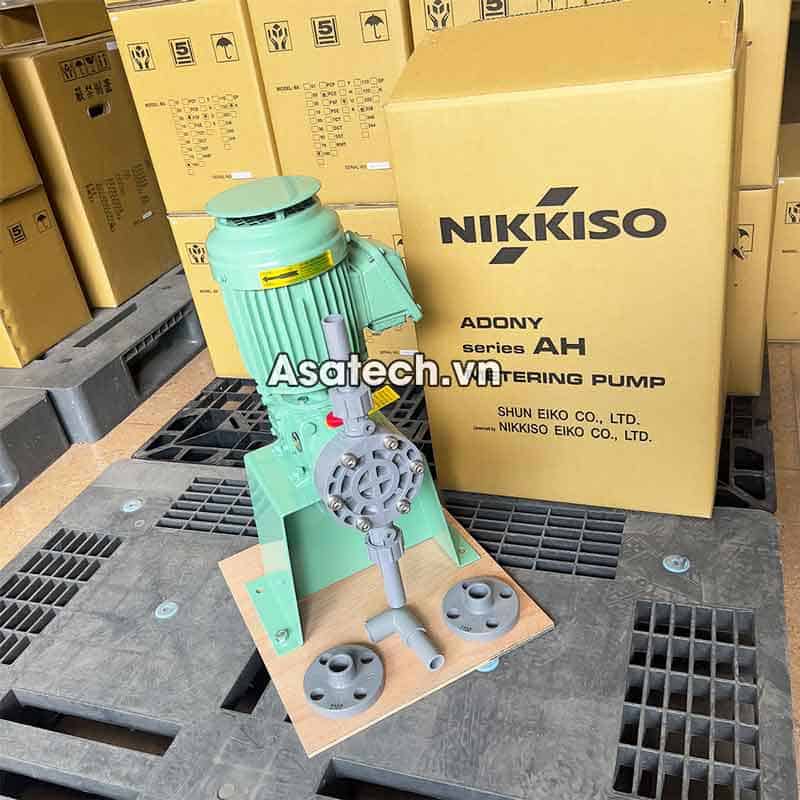 Bơm định lượng hóa chất Nikkiso AHA32-PSF-FN Bơm định Lượng Hóa Chất Nikkiso AHA32-PSF-FN
