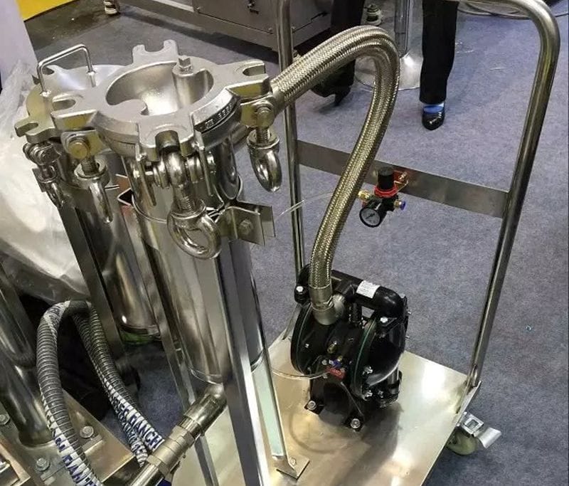 Bơm màng khí nén Aro 666120-344-C (1", Nhôm, Teflon) 3 Bơm màng khí nén Aro 666120-344-C - (1", Nhôm, Teflon)