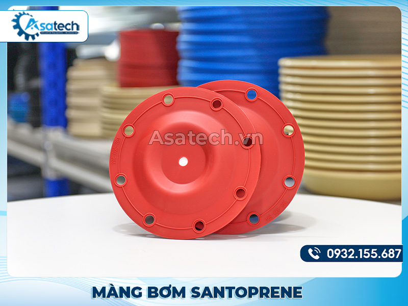 Một số màng bơm thông dụng dùng trong máy bơm màng