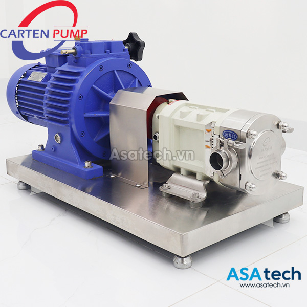 Bơm cánh khế Carten Pump HLP3A-18, Lobe Pump 1.5″ Bơm cánh khế Carten Pump HLP3A-18 | Lobe Pump (1.5″)