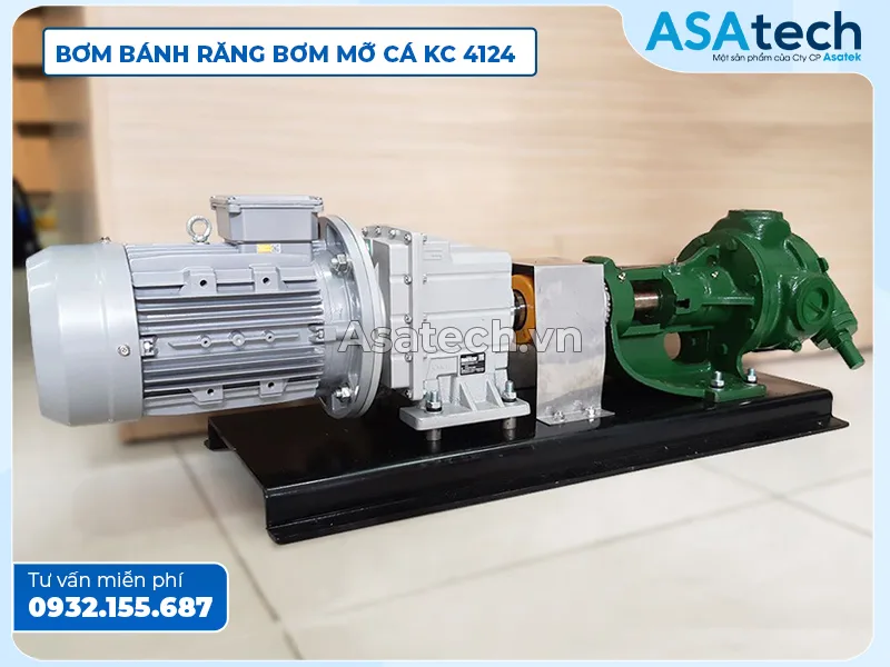 Bơm bánh răng bơm mỡ cá KC 4124