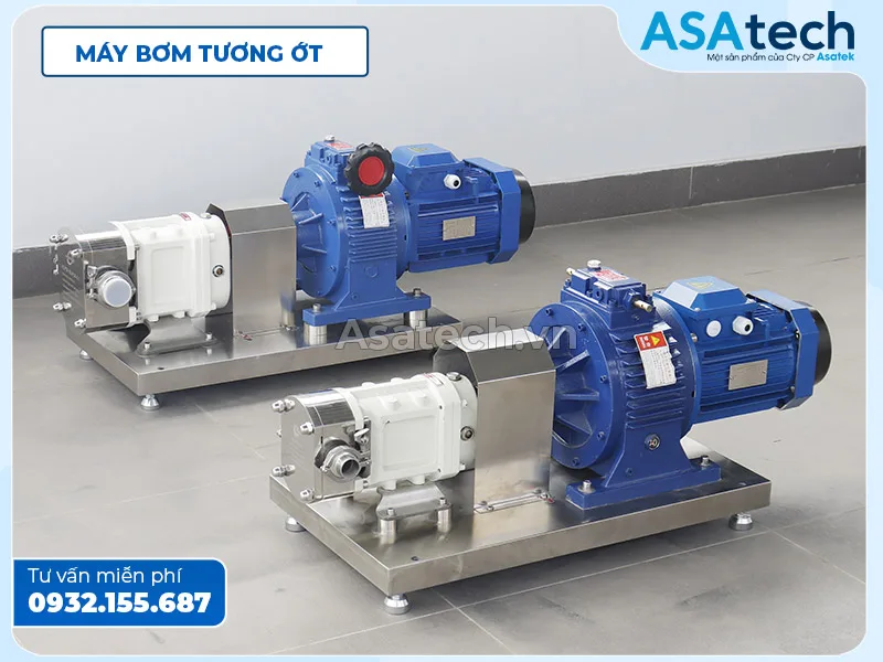 Asatech - máy bơm tương ớt Nên sử dụng máy bơm tương ớt loại nào