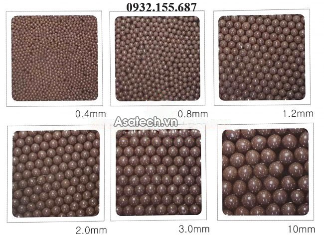 Bi Nghiền Sứ Hàn Quốc CZC Giá Rẻ đủ size Bi Nghiền Sứ Hàn Quốc CZC Giá Rẻ