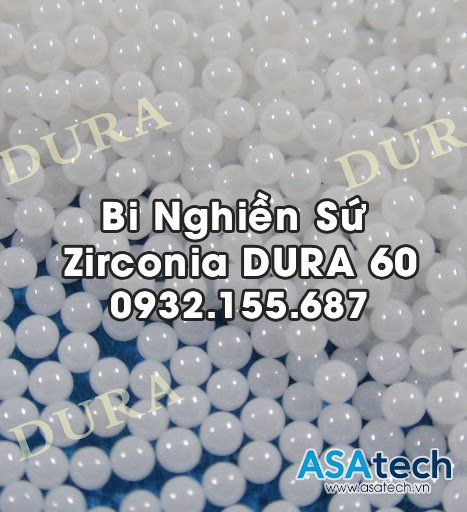 Bi Nghiền Sứ Zirconia - DURA 60 Bi Nghiền Sứ Zirconia - DURA 60