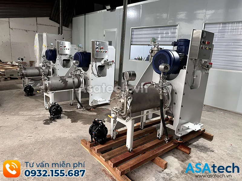 Máy Nghiền Bi Cho Ngành Mỹ Phẩm - Dược phẩm 2024 Tại Asatech Máy Nghiền Bi cho ngành Mỹ Phẩm – Dược Phẩm 2024