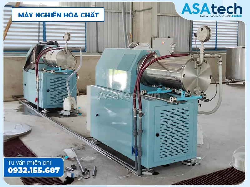 máy nghiền hóa chất