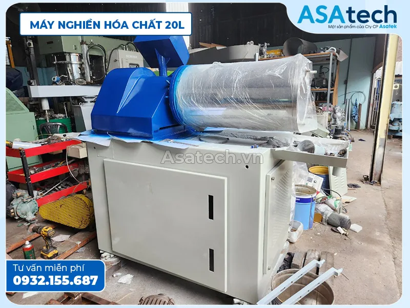 Máy Nghiền bi Hóa Chất SANGJIN M20 20L