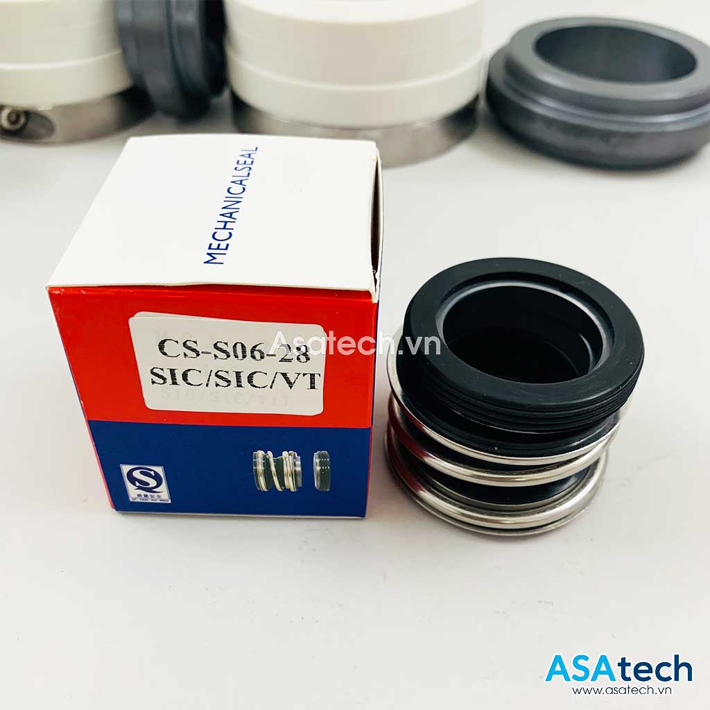 Asatech Cung Cấp Phớt Máy Bơm CS-S06-28-SIC/SIC/VT Chất Lượng Cao Thông số phớt máy bơm CS-S06-28-SIC/SIC/VT