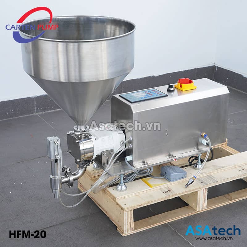 Máy bơm chiết rót thực phẩm Carten Pump HFM-20
