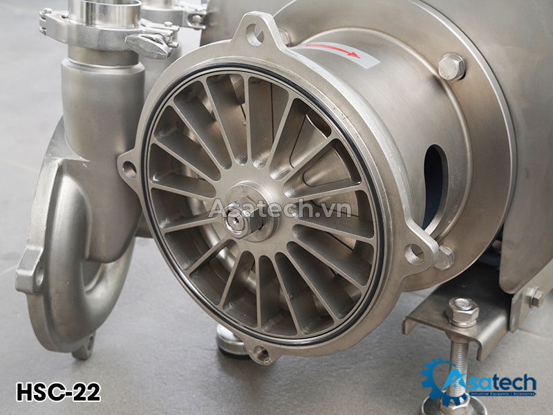 Bơm CIP tự mồi thực phẩm Carten Pump HSC-22 Bơm CIP tự mồi thực phẩm Carten Pump HSC-22