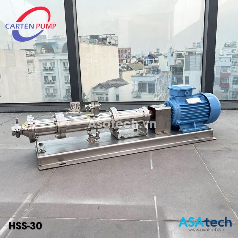 Máy bơm trục vít đơn Carten Pump HSS-30 12 Máy bơm trục vít đơn Carten Pump HSS-30