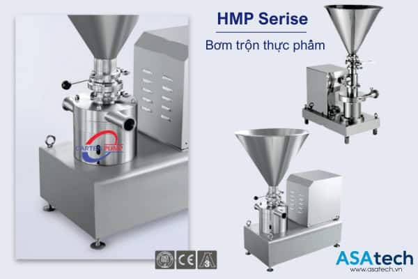 Máy Bơm Trộn Thực Phẩm Carten Pump, Bơm Trộn Bột, máy khuấy trộn thực phẩm