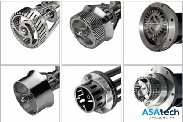 Máy phân tán đồng hóa dạng đứng Carten Pump