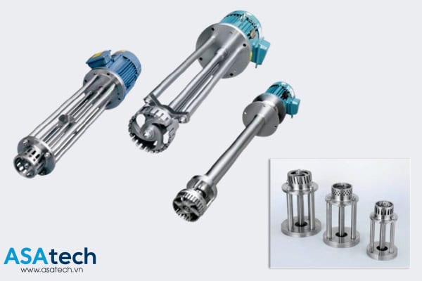 Máy phân tán đồng hóa dạng đứng Carten Pump