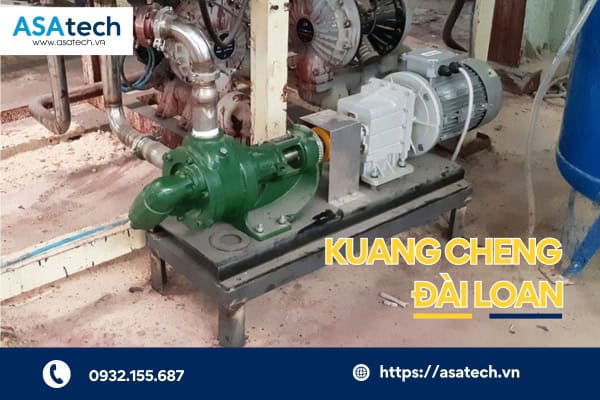 bơm bánh răng ăn khớp trong kuang cheng đài Loan