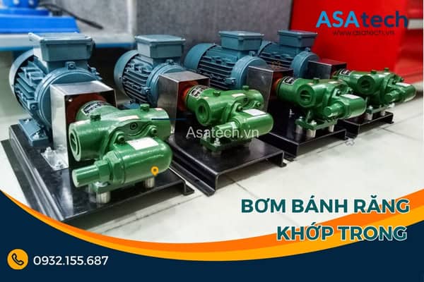 bơm bánh răng ăn khớp trong