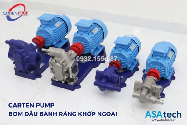 bơm dầu bánh răng ăn khớp ngoài