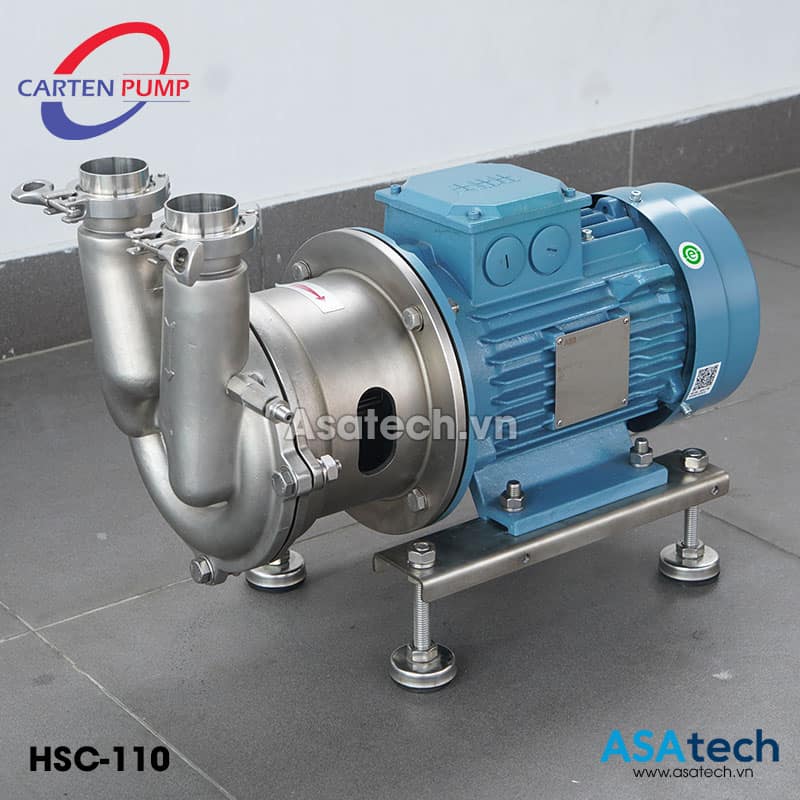 Máy bơm CIP tự mồi thực phẩm Carten Pump HSC-110 Máy bơm CIP tự mồi thực phẩm Carten Pump HSC-110