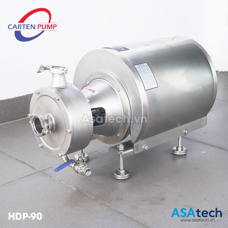Bơm đồng hóa thực phẩm Carten Pump HDP-90 Bơm đồng hóa thực phẩm Carten Pump HDP-90
