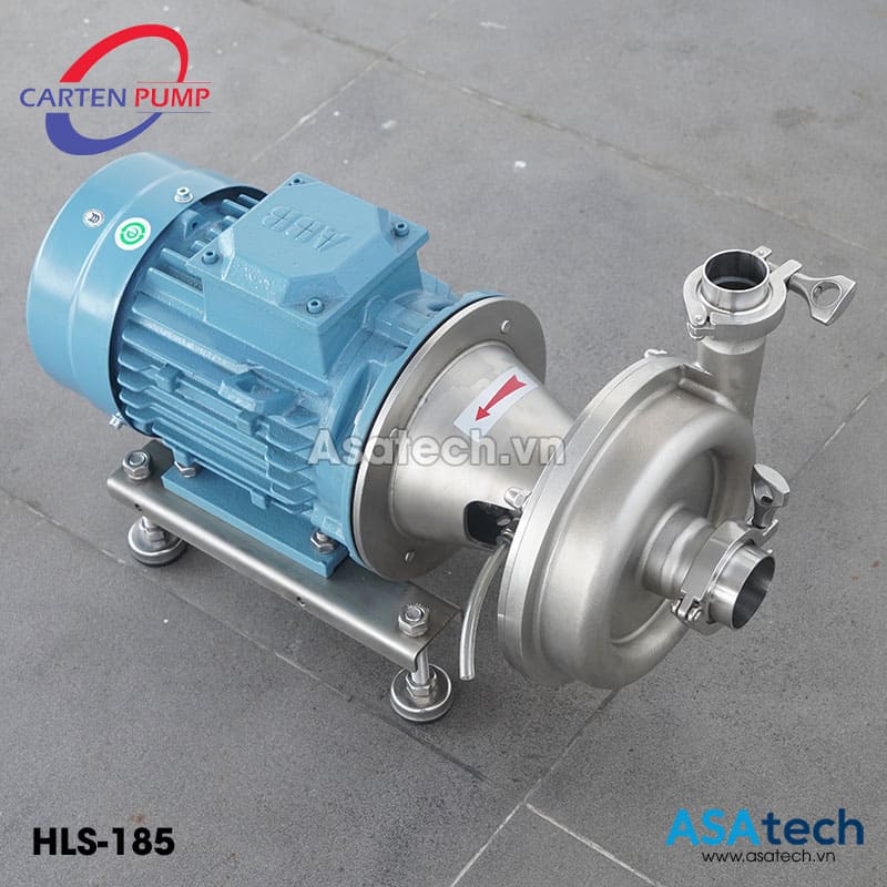 Máy bơm ly tâm thực phẩm Carten Pump HLS-185 Máy bơm ly tâm thực phẩm Carten Pump HLS-185