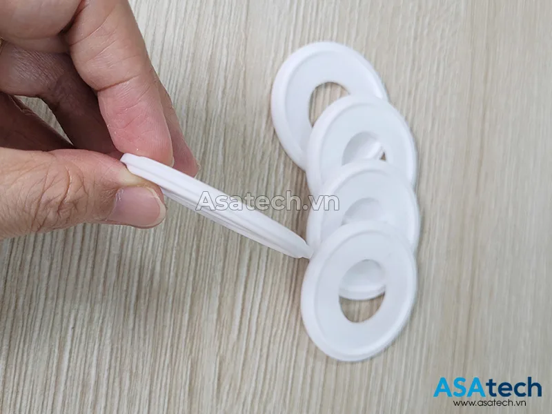 Ron Clamp Teflon chịu nhiệt 4 Gioăng Ron Clamp Teflon chịu nhiệt