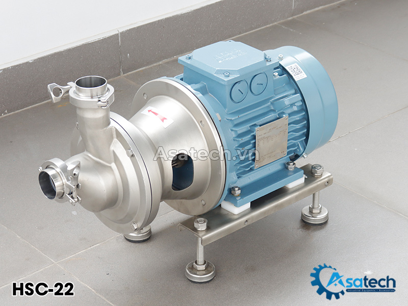 Bơm ly tâm tự mồi CIP đầu đơn Carten Pump HSC-22