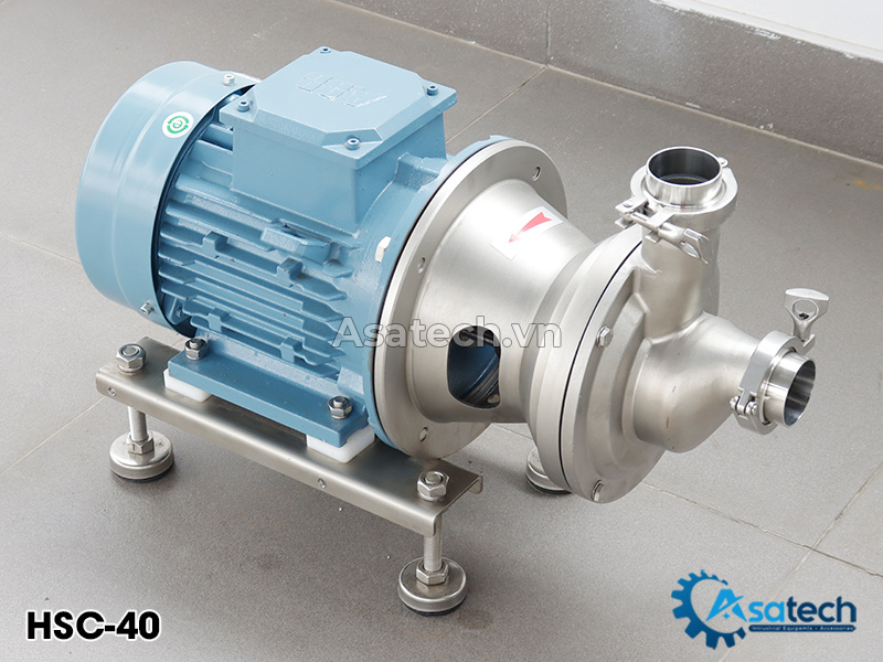 Bơm ly tâm tự mồi CIP đầu đơn Carten Pump HSC-40