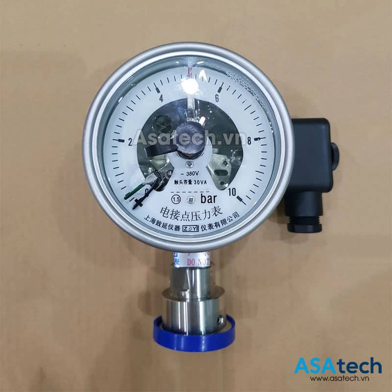 Đồng hồ đo áp suất có tiếp điểm điện Đồng hồ đo áp suất có tiếp điểm điện
