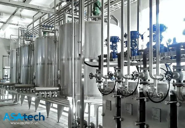 Bơm hồi CIP trong bơm thực phẩm Bơm hồi CIP và Hệ thống CIP trong bơm thực phẩm