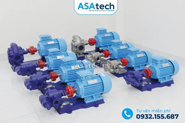 Bơm Bánh Răng Bơm Dầu Diesel DO, dầu mazut FO hiệu quả Chọn bơm bánh răng bơm dầu Diesel DO, dầu mazut FO hiệu quả