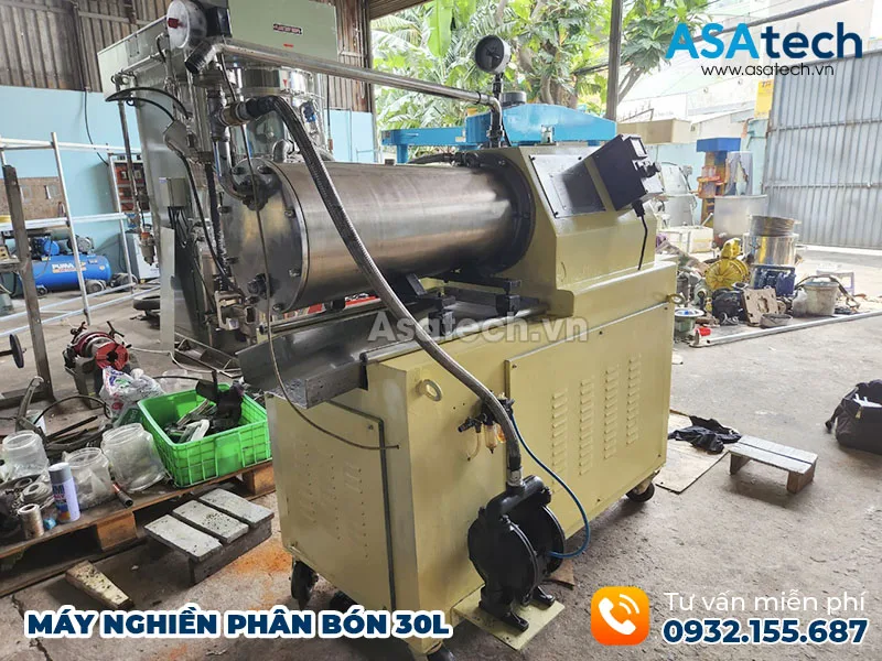 Lắp đặt Máy nghiền phân bón hữu cơ cho nhà máy