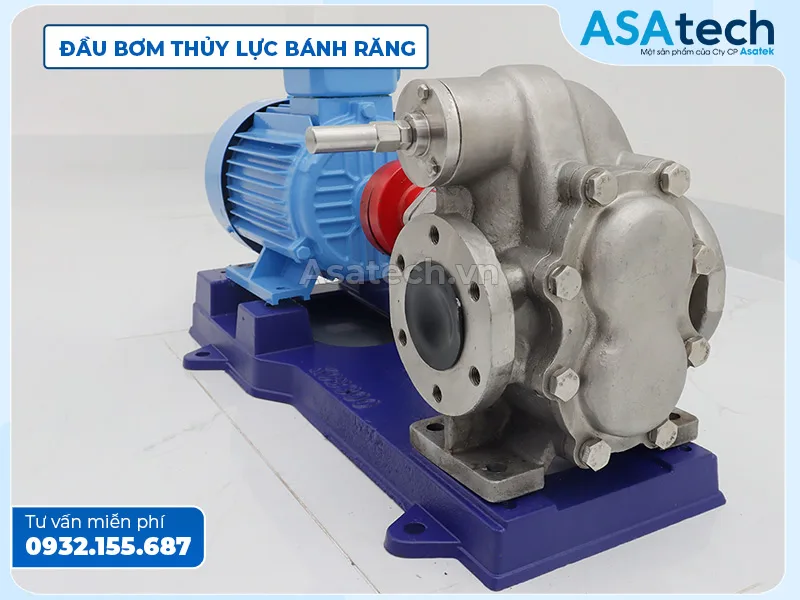 bơm thủy lực bánh răng ăn khớp ngoài HLG60 - SUS Đầu bơm thủy lực bánh răng ăn khớp ngoài HLG60 - SUS