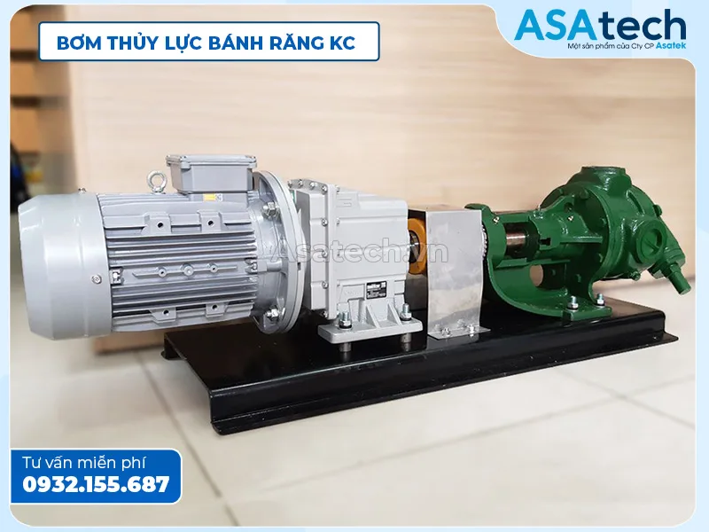 bơm thủy lực bánh răng KC - Asatech Bơm bánh răng bơm dầu thủy lực KC