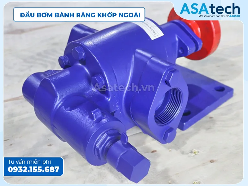 đầu bơm bánh răng ăn khớp ngoài