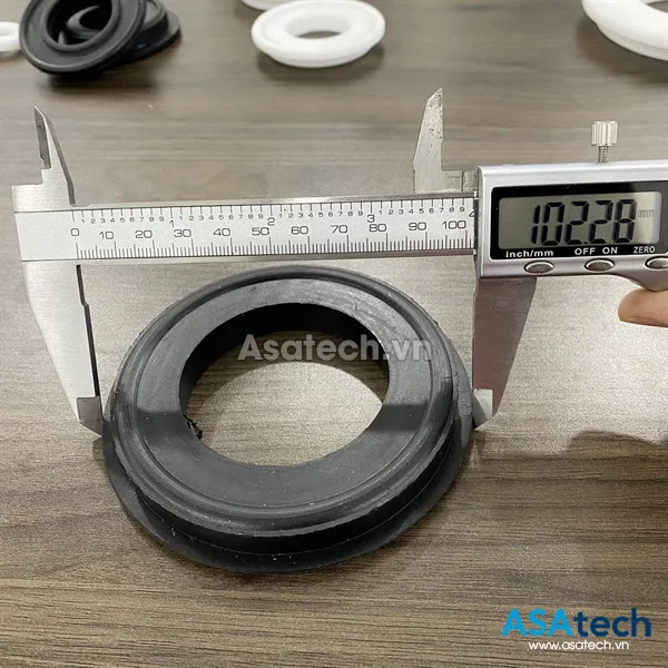 Đế bi bơm màng QBY-80/100 Cao su size 110mm Đế bi bơm màng QBY-80/100 Cao su size 110mm