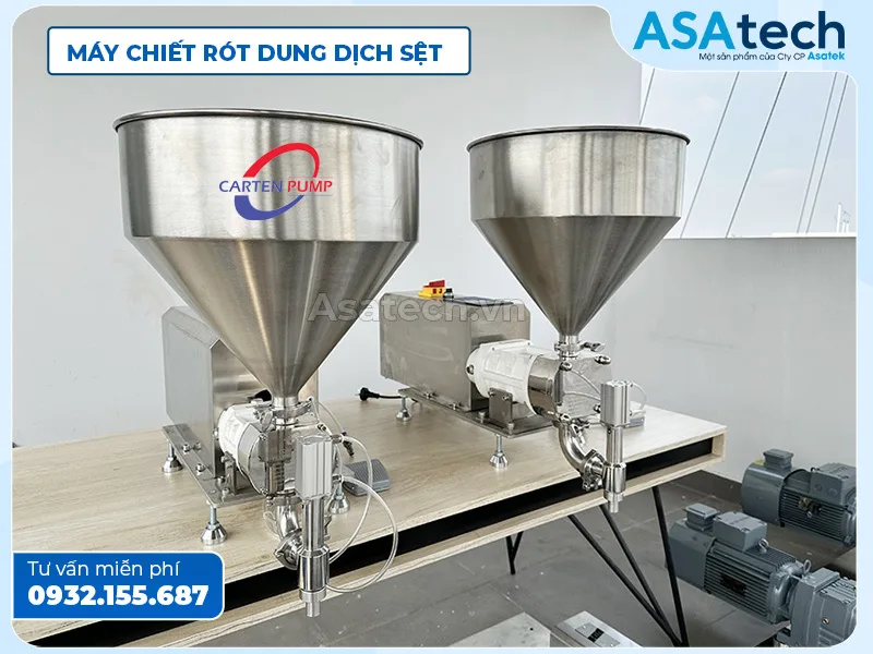 Máy Chiết Rót Dung Dịch Sệt Đặc Giá Rẻ 2024 Máy chiết rót dung dịch sệt đặc giá rẻ 2024