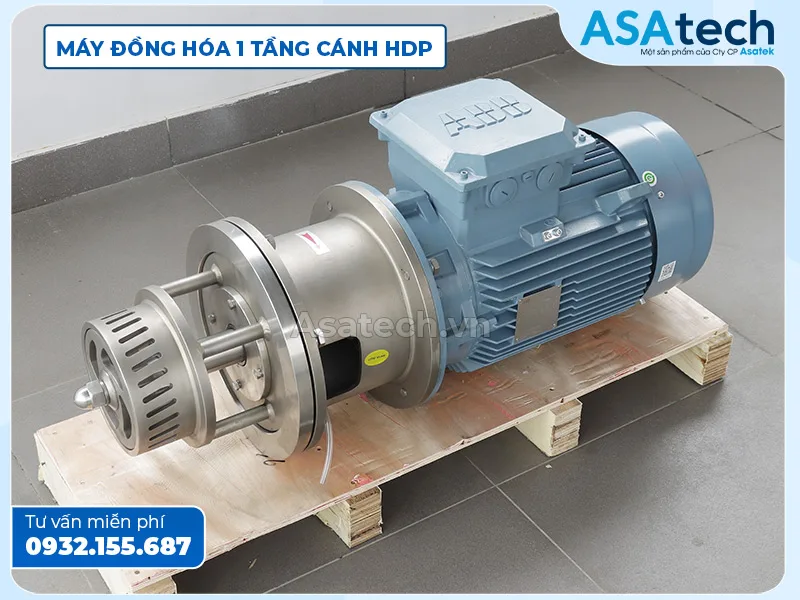 Máy đồng hóa nước trái cây, nước giải khát Carten Pump HDP-70 loại 1 tầng cánh Bơm đồng hóa nước trái cây, nước giải khát, rượu Carten Pump HDP