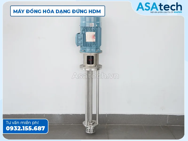 Máy đồng hóa nước trái cây, nước giải khác rượu dạng đứng Carten Pump HDM-60 máy đồng hóa nước trái cây, nước giải khát, rượu Carten Pump HDM
