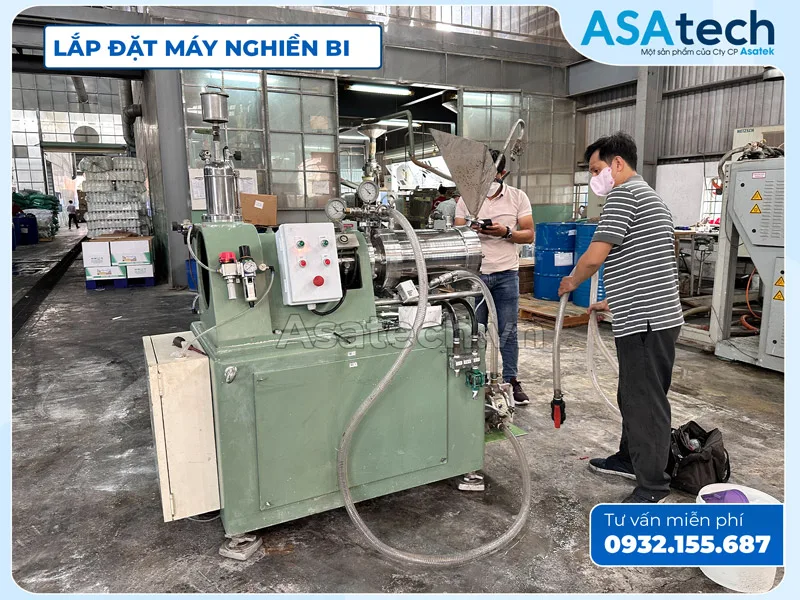 Máy nghiền bi Asala 15L Buồng nghiền 15L Máy nghiền bi Asala 15L - Buồng nghiền 15L