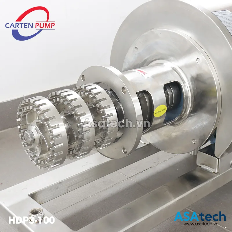 Bơm Đồng Hóa 3 Tầng Cánh Carten Pump HDP3-100 Bơm Đồng Hóa 3 Tầng Cánh Carten Pump HDP3-100
