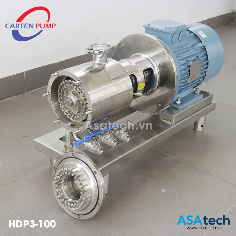 Bơm Đồng Hóa 3 Tầng Cánh Carten Pump HDP3-100 Bơm Đồng Hóa 3 Tầng Cánh Carten Pump HDP3-100