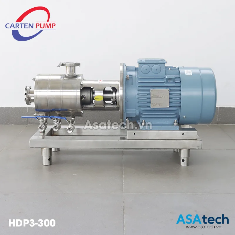 Bơm Đồng Hóa 3 Tầng Cánh Carten Pump HDP3-300 Bơm Đồng Hóa 3 Tầng Cánh Carten Pump HDP3-300