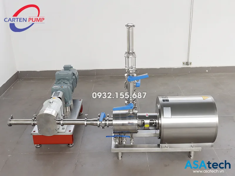 Bơm Đồng Hóa 3 Tầng Cánh Carten Pump HDP3-300 Bơm Đồng Hóa 3 Tầng Cánh Carten Pump HDP3-300