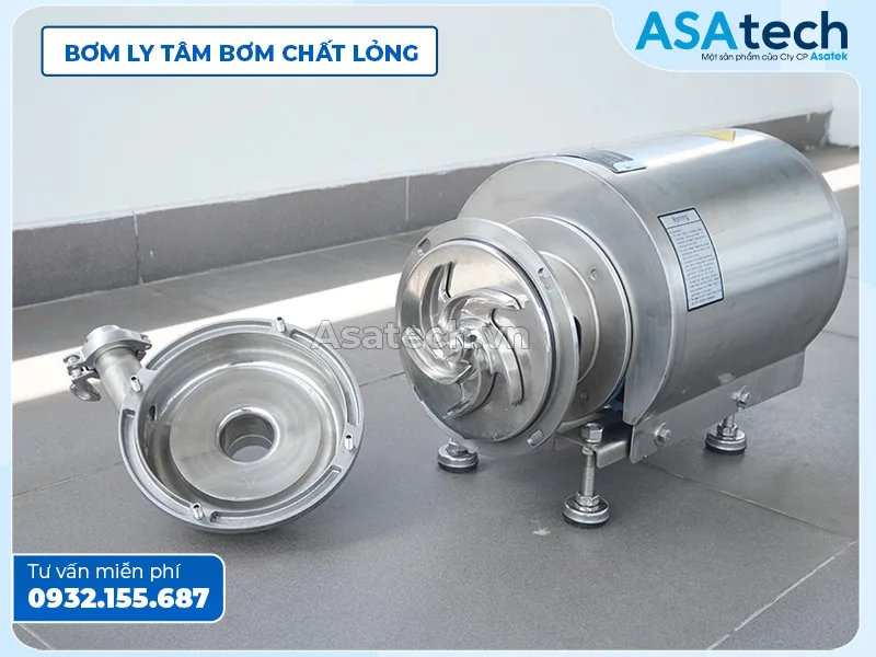 Bơm Ly Tâm Bơm Chất Lỏng Trong Sản Xuất Thực Phẩm Bơm Ly Tâm Bơm Chất Lỏng Trong Sản Xuất Thực Phẩm, Dược Phẩm