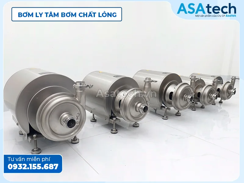 Bơm Ly Tâm Bơm Chất Lỏng Trong Sản Xuất Thực Phẩm Bơm Ly Tâm Bơm Chất Lỏng Trong Sản Xuất Thực Phẩm, Dược Phẩm