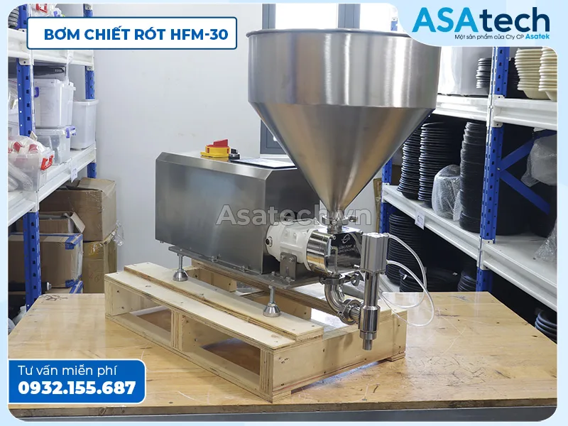 Máy chiết rót sữa tắm, dầu gội Carten Pump HFM - 30 Máy bơm chiết rót dầu gội, sữa tắm Carten Pump HFM-30
