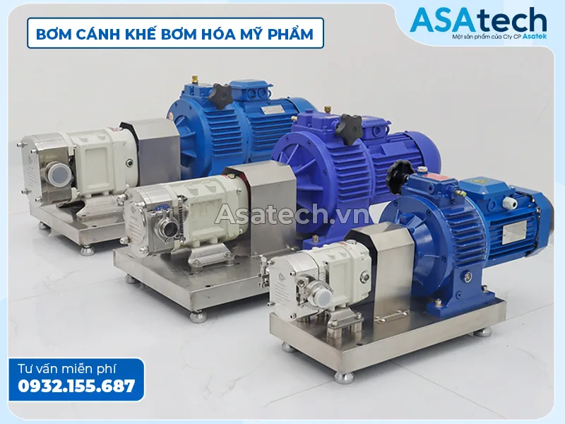 Bơm Cánh Khế Bơm Hóa Mỹ Phẩm Tại Asatech Chọn Bơm Cánh Khế Bơm Hóa Mỹ Phẩm