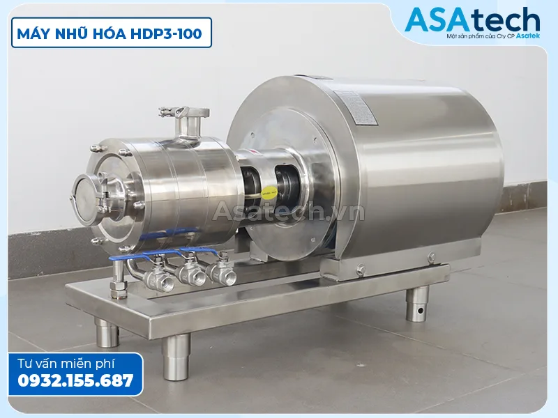 Máy nhũ hóa thuốc bảo vệ thực vật, phân bón 3 Tầng Cánh Carten Pump HDP3-100 Máy nhũ hóa thuốc bảo vệ thực vật, phân bón 3 Tầng Cánh Carten Pump HDP3-100