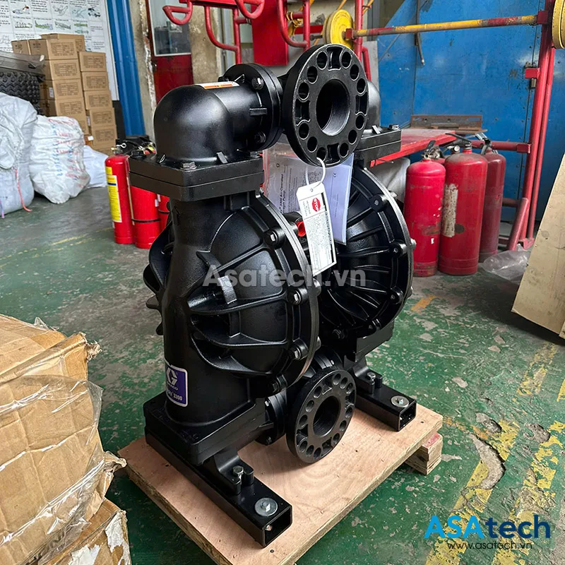 Bơm màng Husky 3300A (3'', Nhôm) 12 Bơm màng Husky 3300A 3 inch thân nhôm
