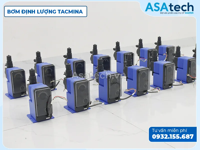 Bơm định lượng hóa chất TACMINA Bơm định lượng hóa chất điện từ TACMINA